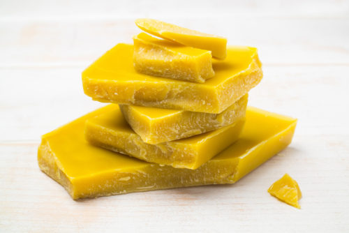 Image of beeswax chunks