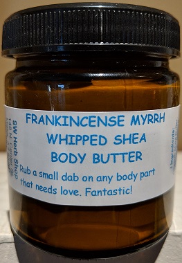 Frankincense Myrrh Shea Butter