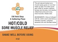 Hot and Cold Sore Muscle Spray