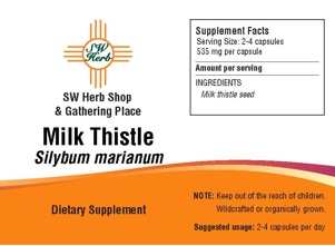 Milk Thistle Capsules