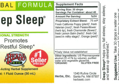 Image of Deep Sleep label