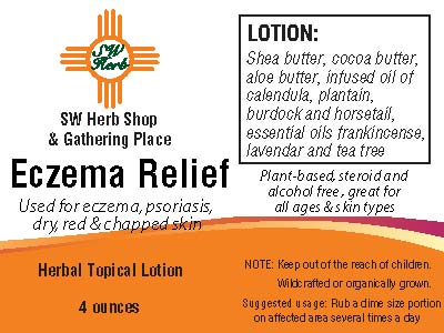 Eczema Relief label image