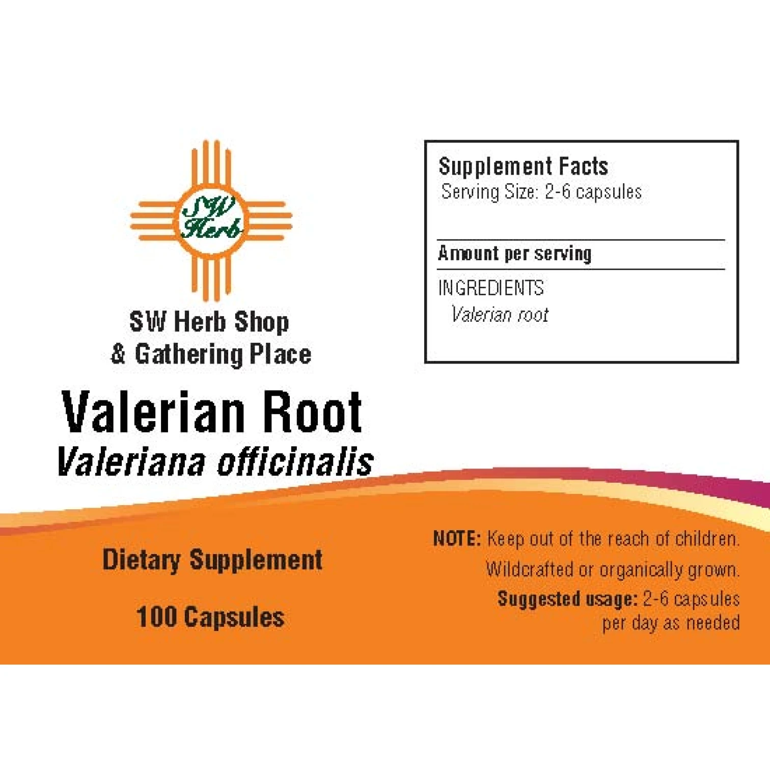 Valerian Root Capsules