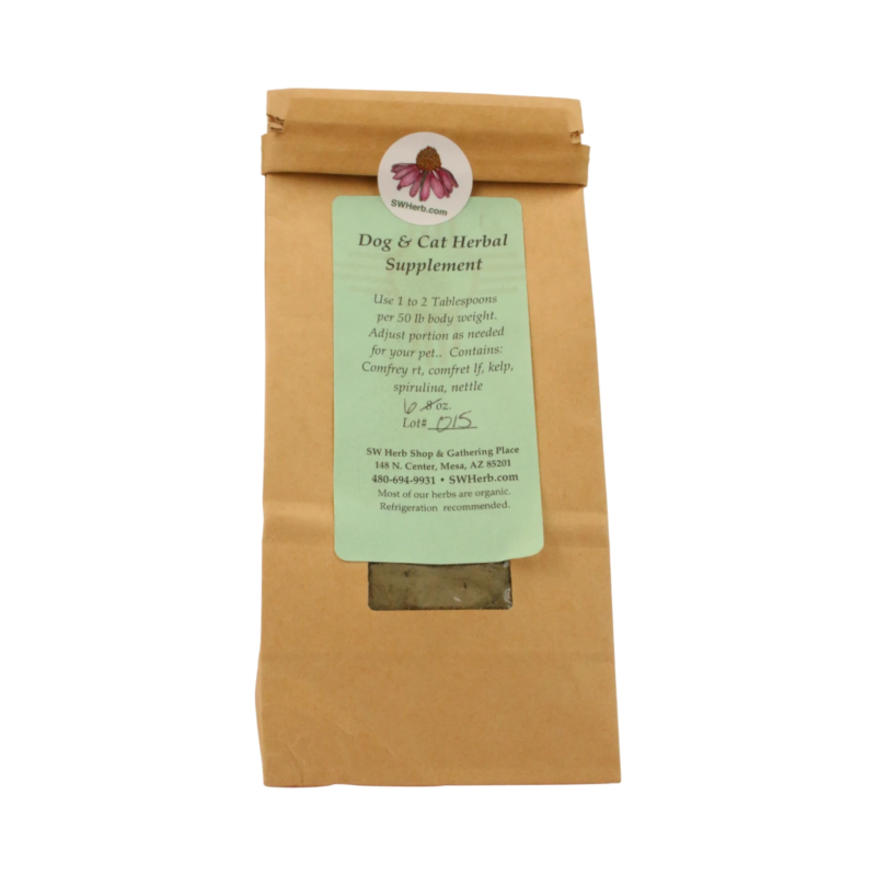 Dog and Cat Herbal Supplement