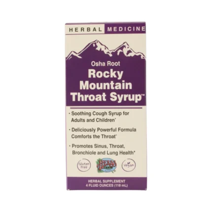 Herbs Etc. Rocky Mountain Throat Syrup - Osha Root Herbal Supplement