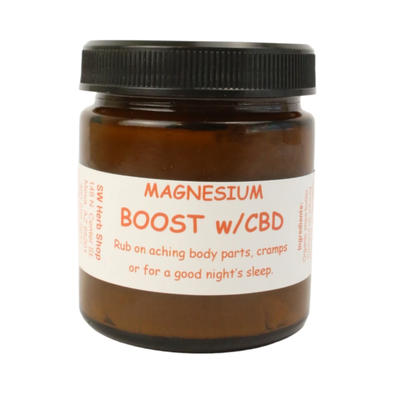 Magnesium Boost w/CBD — Topical Rub